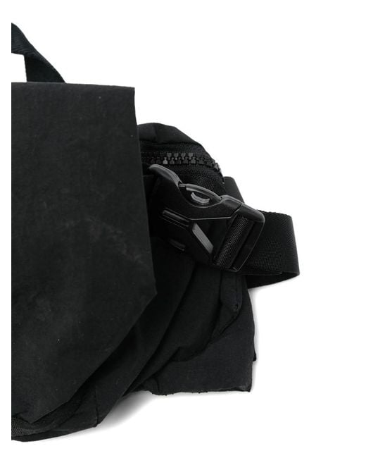 C P Company Black Accessories Waist Bag for men