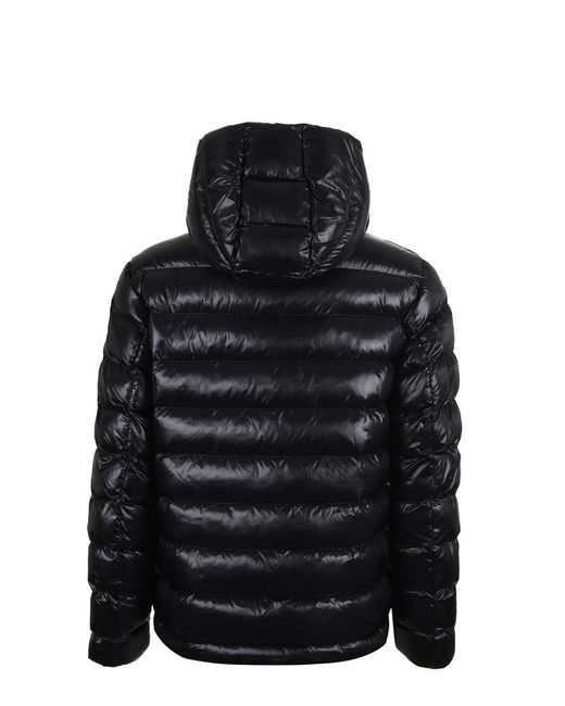 Blauer Usa Black Quilted Ripstop Nylon Jacket for men