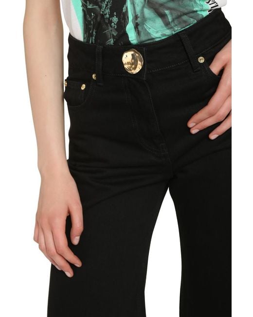 Mother Of Pearl Black Chloe Cropped Jeans