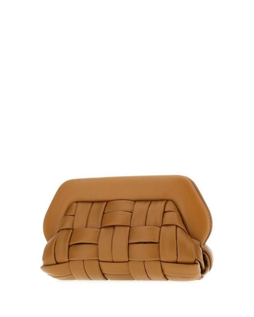 THEMOIRÈ Brown Themoire Shoulder Bags