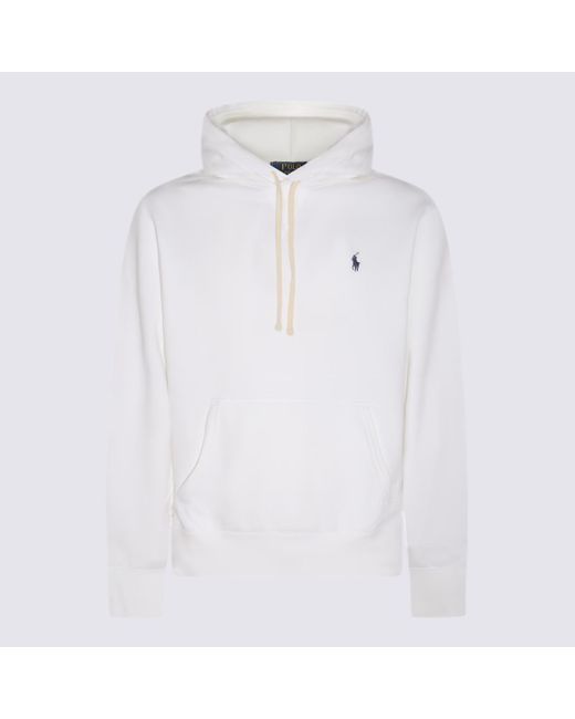 Polo Ralph Lauren Cotton Sweatshirt in White for Men | Lyst Canada
