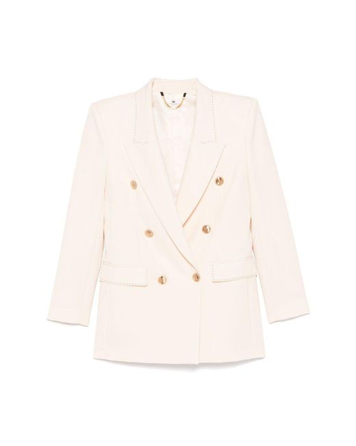 Elisabetta Franchi Natural Jackets