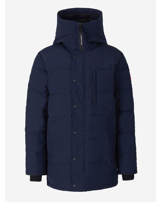 Canada Goose Blue Carson Quilted Parka for men