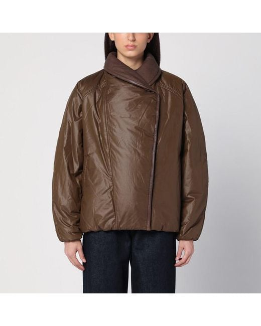 Isabel Marant Brown ’S Kimberly Satin-Effect Jacket for men