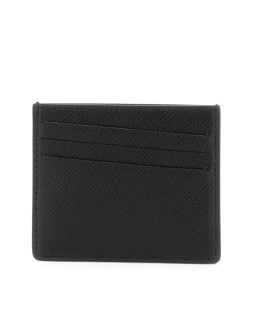 Maison Margiela Black Leather Cardholder