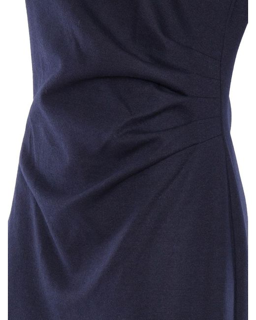 Peserico Blue Midi Dress