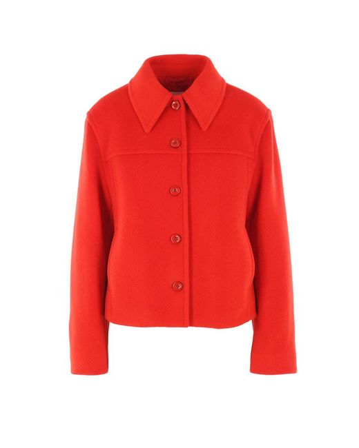 Jil Sander Red Coats