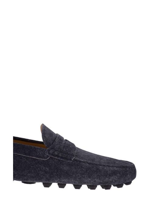 Tod's Blue Gommino Bubble Sole for men