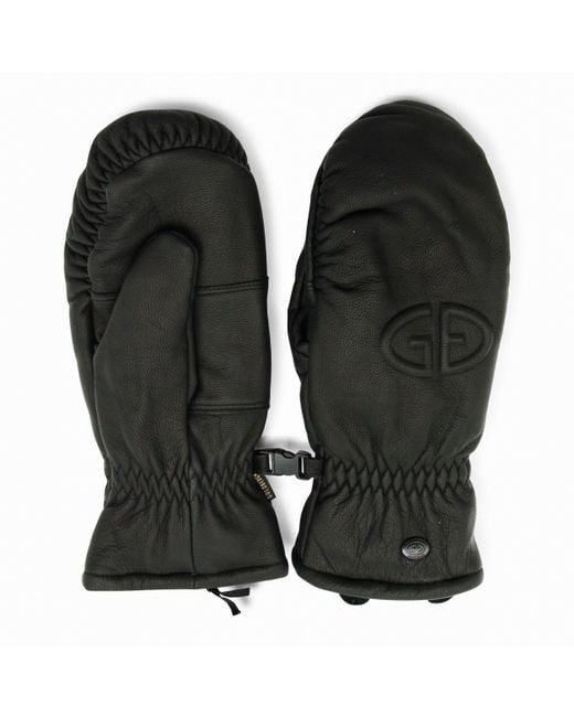 Goldbergh Black Leather Hilja Gloves