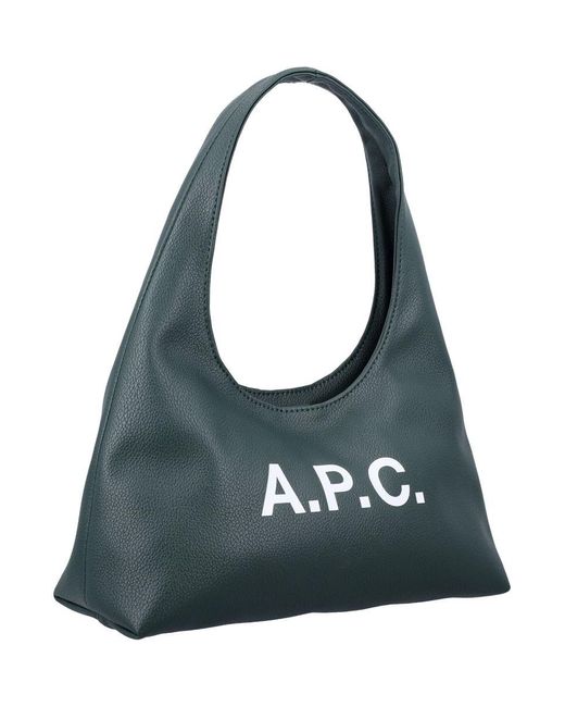 A.P.C. Blue Baby Ninon Shoulder Bag