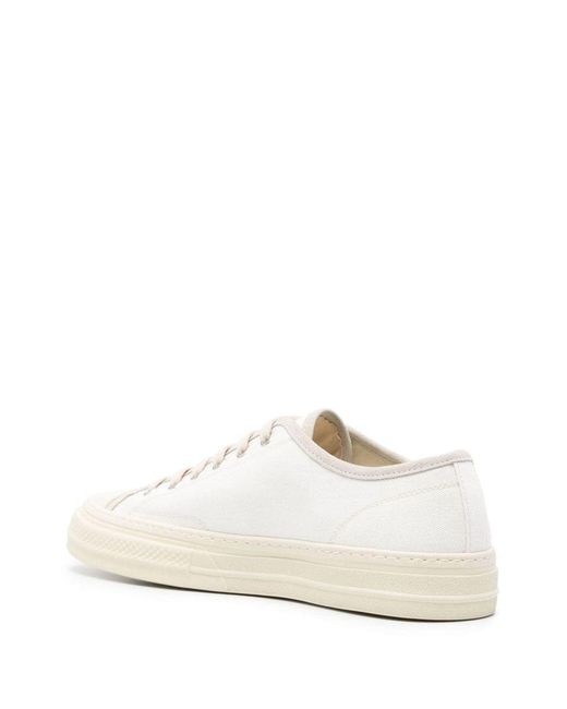 Common Projects White Tournament Canvas Sneakers for men