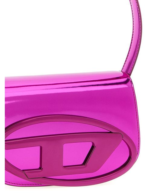 DIESEL Purple 1Dr Shoulder Bags Fuchsia