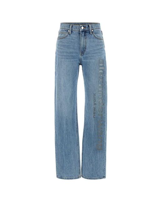 Alexander Wang Blue Denim Jeans