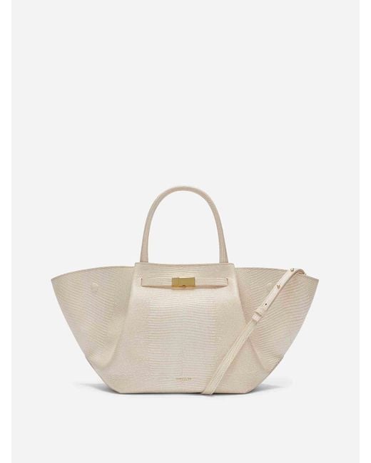 DeMellier London Natural The Midi New York Shoulder Bag
