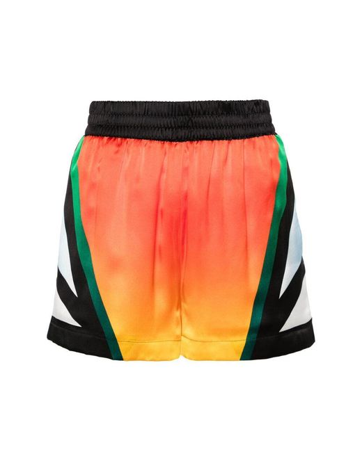 Casablancabrand Orange Shorts