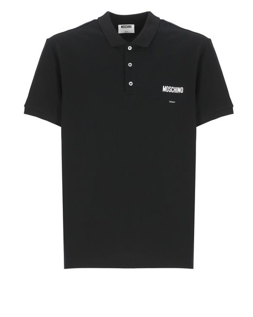 Moschino Black T-shirts And Polos for men