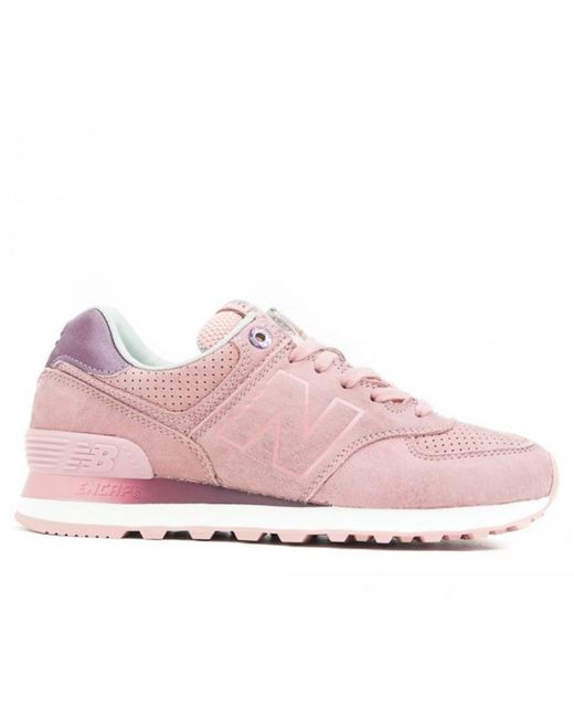 New Balance 574 Sneakers in Pink Lyst