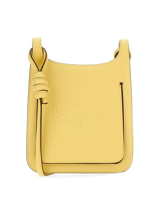 MCM Yellow Shoulder Bags