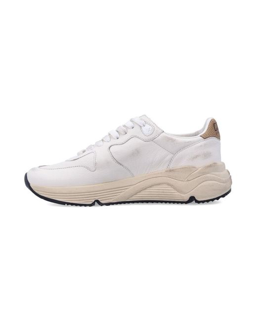 Golden Goose Deluxe Brand White Running Sole Sneakers