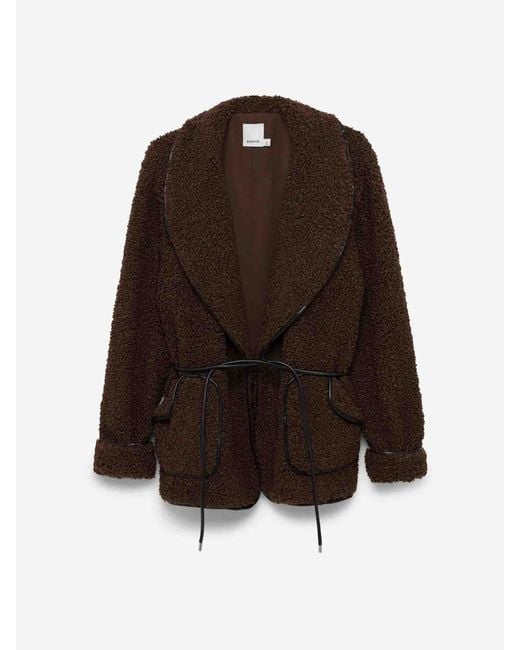 Jonathan Simkhai Brown Short Coat Kimia