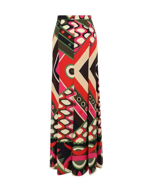 Emilio Pucci Red Skirts