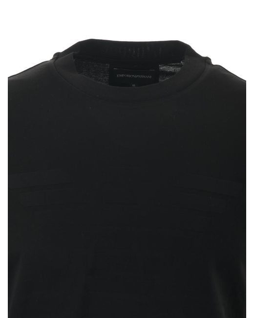 Emporio Armani Black T-Shirt for men