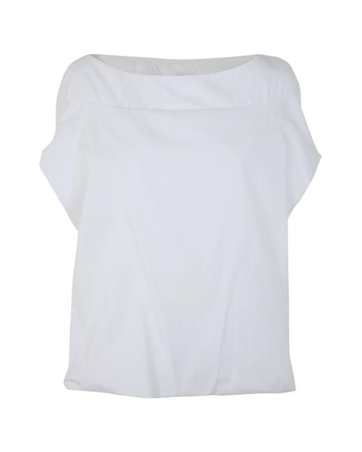 Dries Van Noten White Camas Shirt