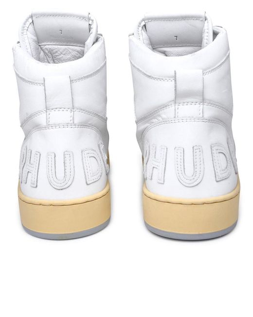 Rhude White Rhecess Sneakers for men