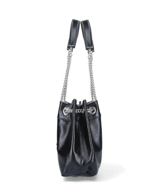 Marc Jacobs Black 'The Chain Sack' Small Bag