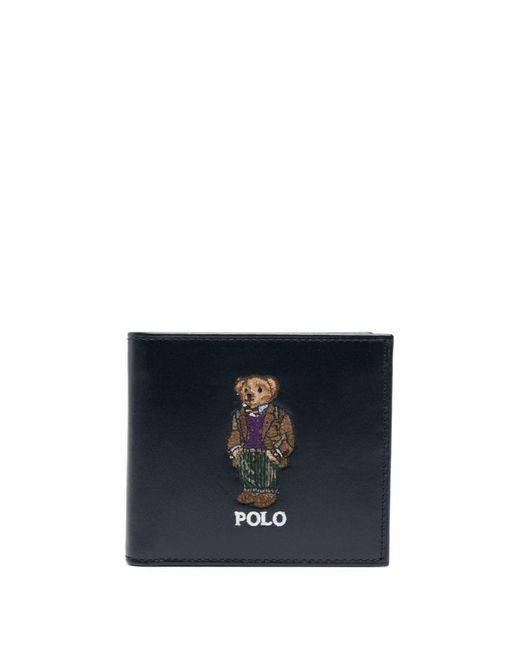 Polo Ralph Lauren Blue Logoed Wallet for men