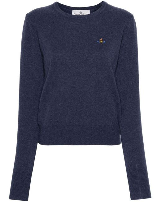 Vivienne Westwood Blue Bea Wool Sweater