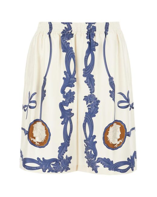 Versace Blue Bermuda for men