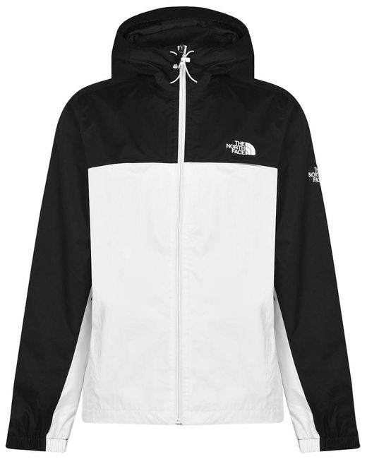The North Face Synthetic Mountain Q Logo Jacket in White for Men | Lyst ...