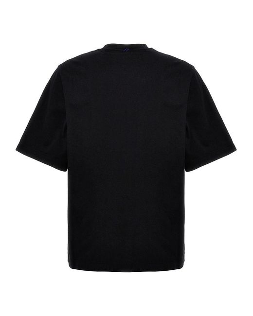 Burberry Black 'Jer For 77' T-Shirt for men