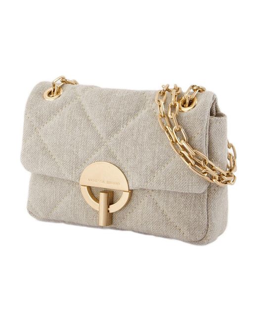 Vanessa Bruno Gray Nano Moon Bag