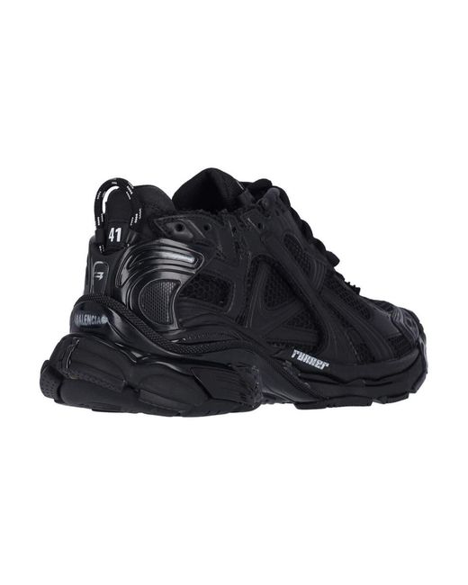 Balenciaga mens black low top sneakers outlet