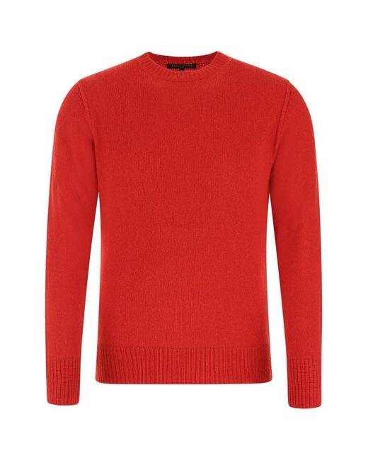Brian Dales Red Knitwear for men