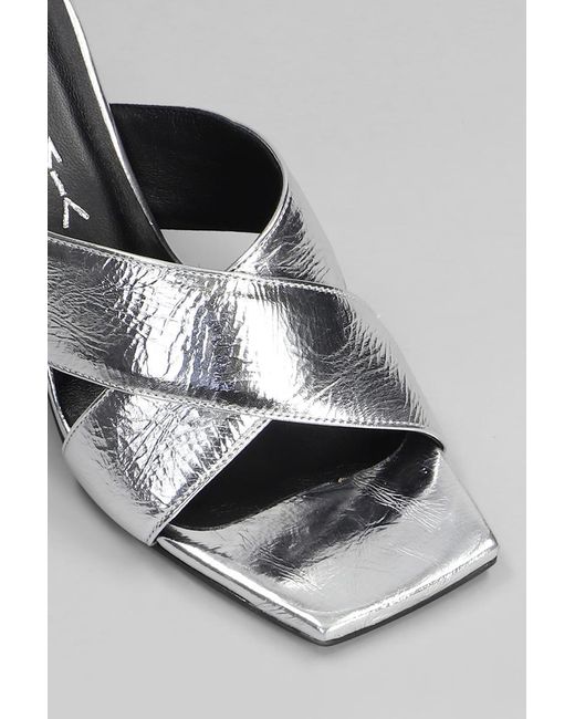 Alchimia Gray Slipper-Mule