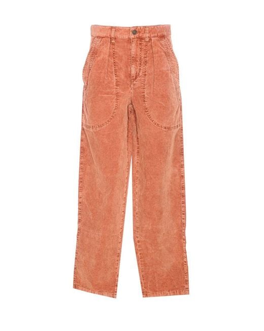 Isabel Marant Orange Trousers