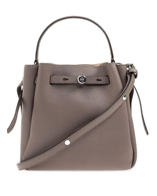 Tory Burch Gray Bucket Bags