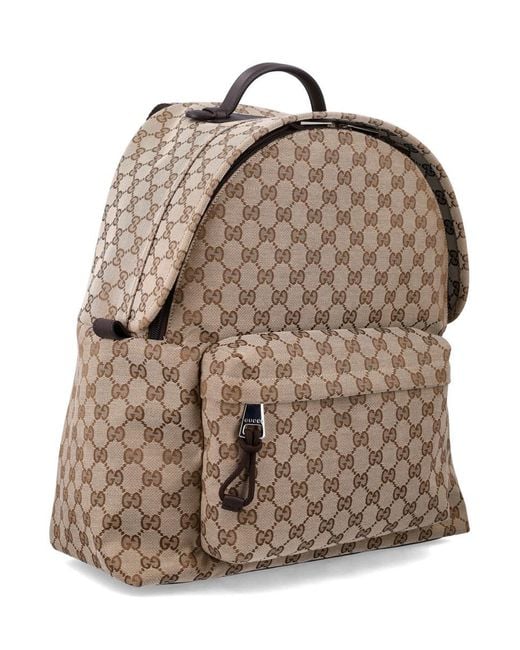 Gucci Natural Medium Backpack for men