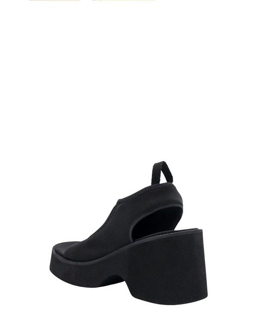 Courreges Black Sandals