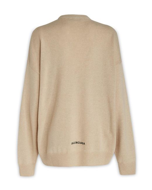 Balenciaga Natural Knitwear
