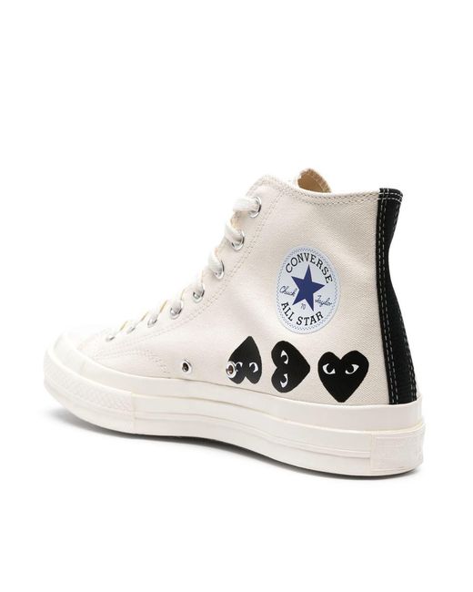 COMME DES GARÇONS PLAY White Comme Des Garçons Play Sneakers Shoes for men