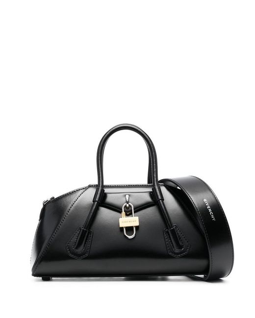 Givenchy Black Stretch Mini Leather Handbag