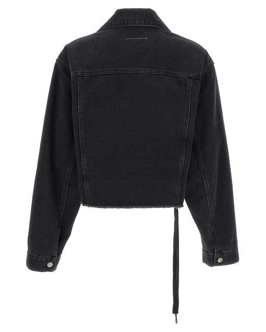 MM6 by Maison Martin Margiela Black Jackets