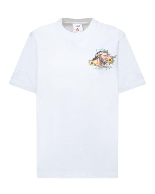 Casablanca White T-Shirts for men