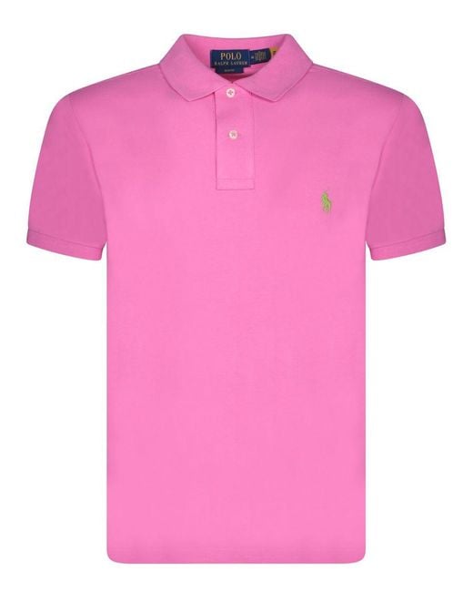 Polo Ralph Lauren Pink T-Shirts for men