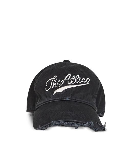 The Attico Black Caps