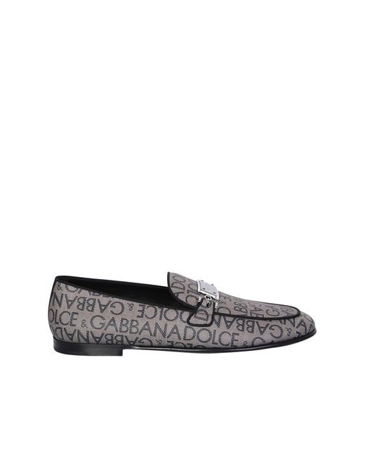 Dolce & Gabbana White Loafers for men